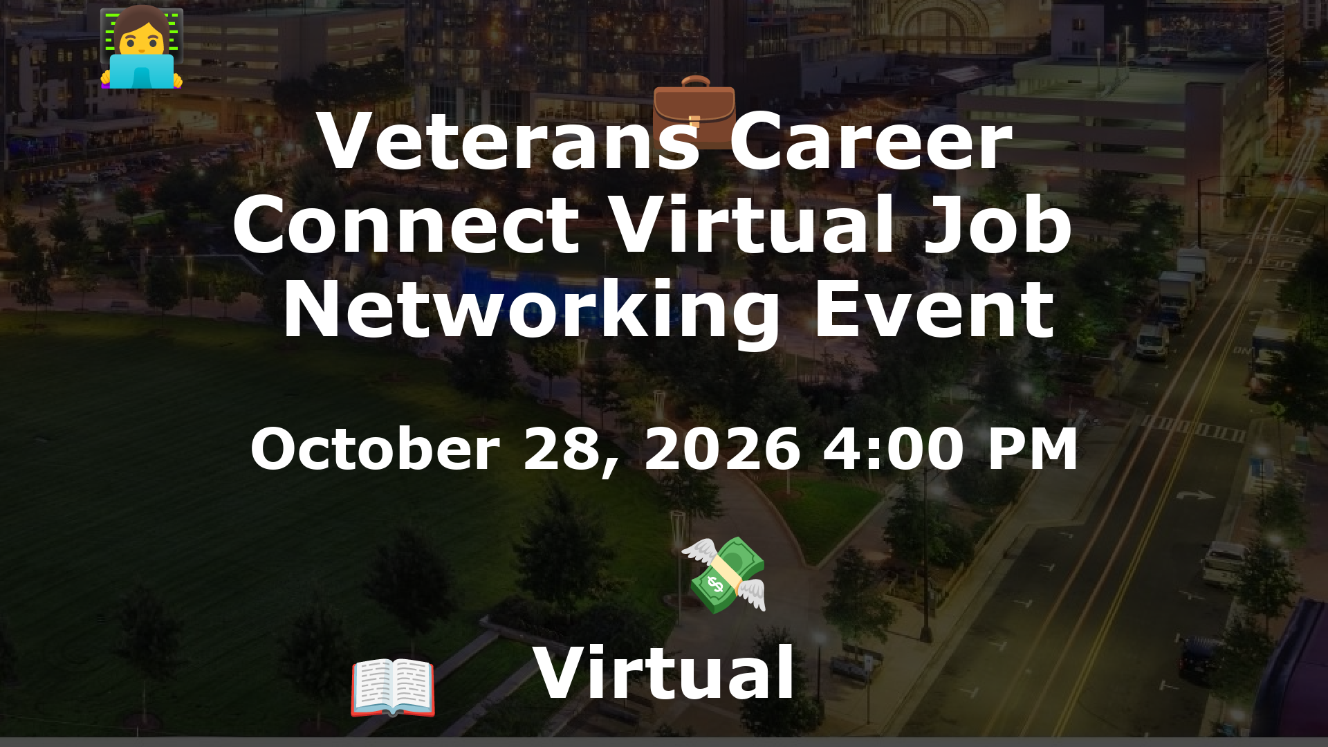 Veterans Career Connect Virtual Job  Networking Event event image